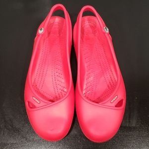 Like new Croc ballet flats